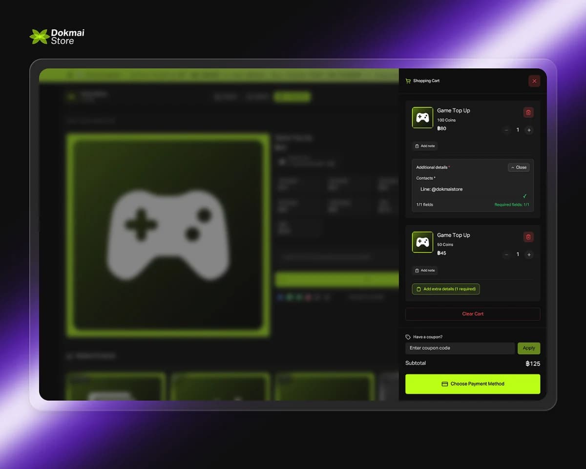 Detailed Item Instructions